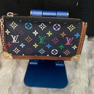 LV Murakami black wallet